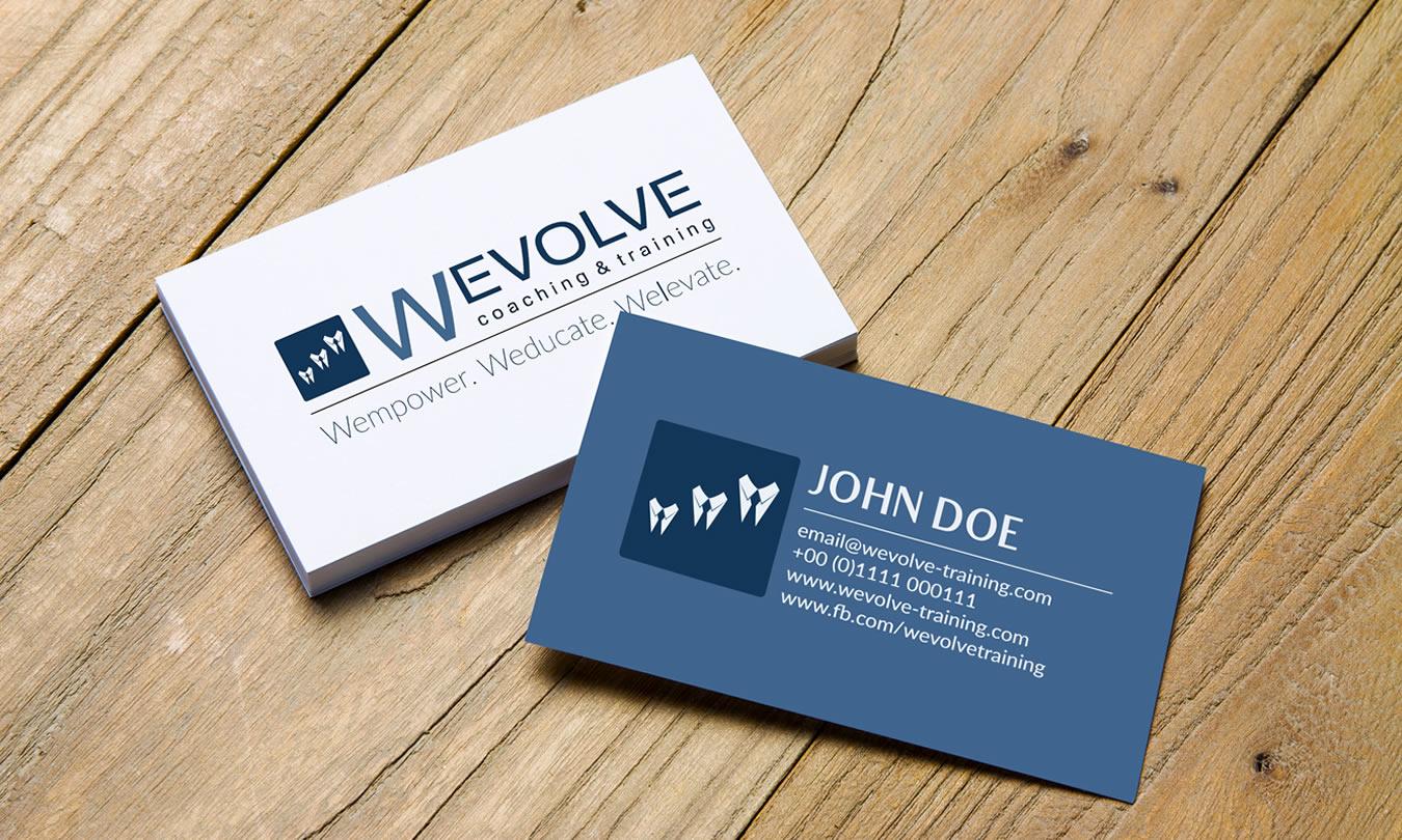 www.wevolve-training.com Business Card